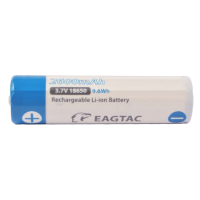 EagleTac 2600mah IC Protected 18650 Li-ion Rechargeable Battery