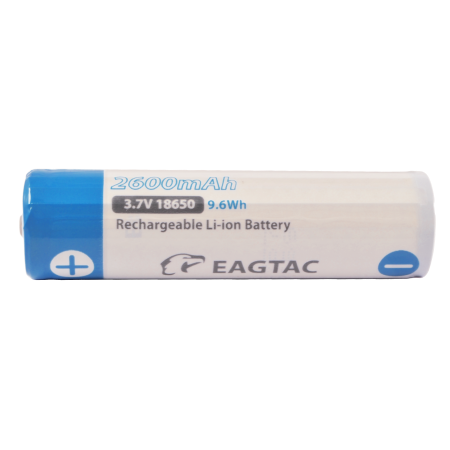EagleTac 2600mah IC Protected 18650 Li-ion Rechargeable Battery