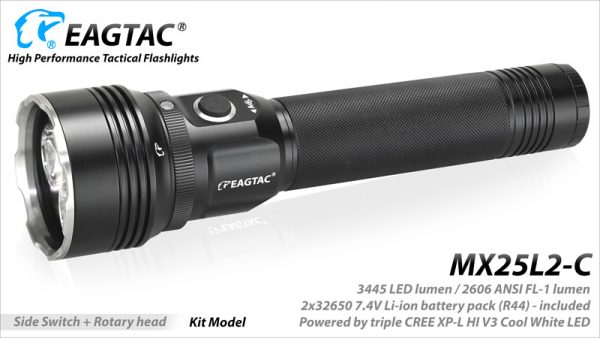 Eagletac MX25L2C Rechargeable LED Torch