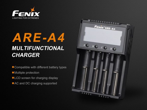 Fenix ARE-A4 - 4 Bay Smart Charger