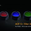 Fenix AOF-S+ Filter Adapter Blue