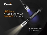 Fenix LD02 V2.0 - White / UV Pen Torch